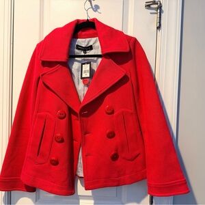 Nanette Lepore Campari Red Jacket